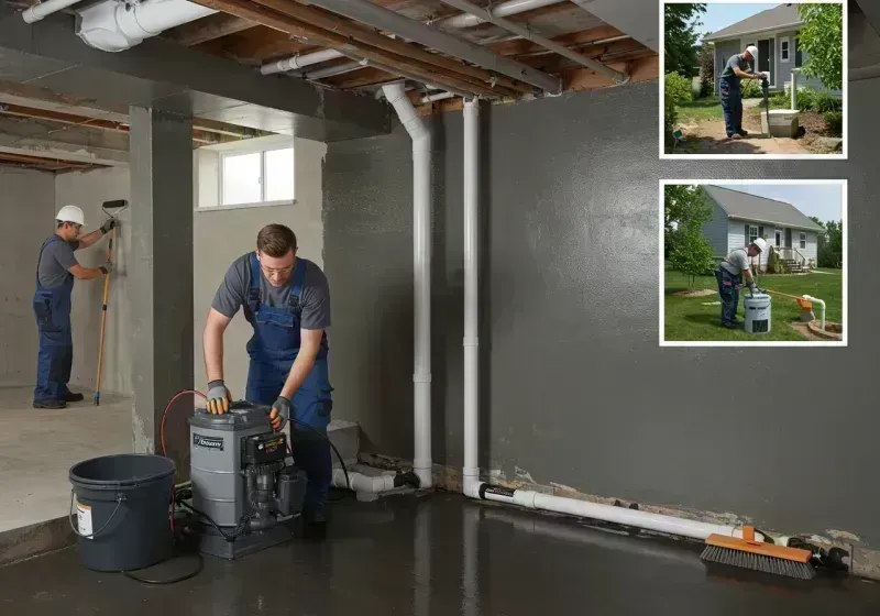 Basement Waterproofing and Flood Prevention process in Taylorville, IL